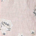 Floral 3/4 Turn-Up Sleeve Blouse