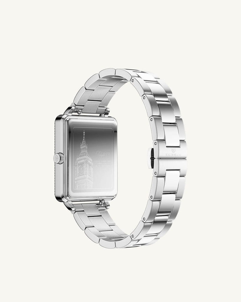 Silver Solid Steel Strap 16 mm