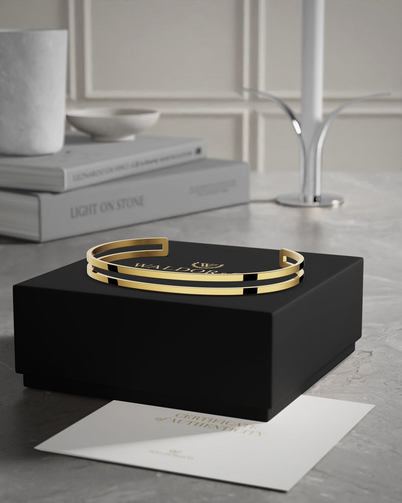 Dual Bangle Polished