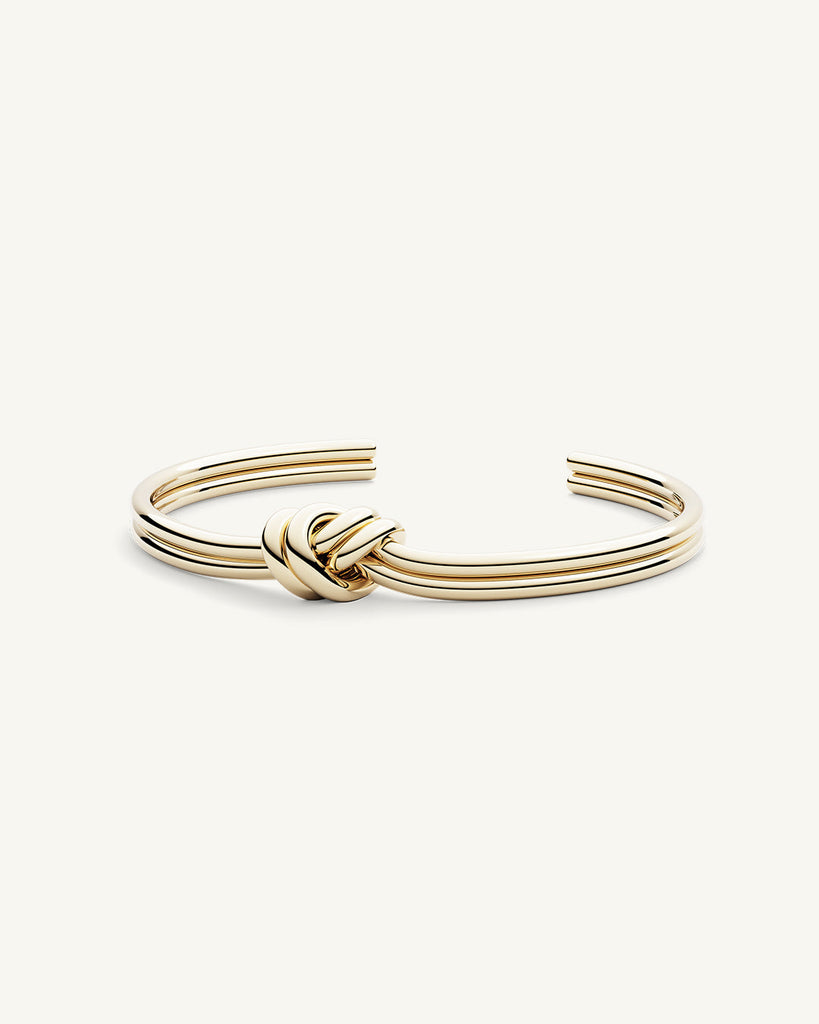 Dual Knot Gold Set