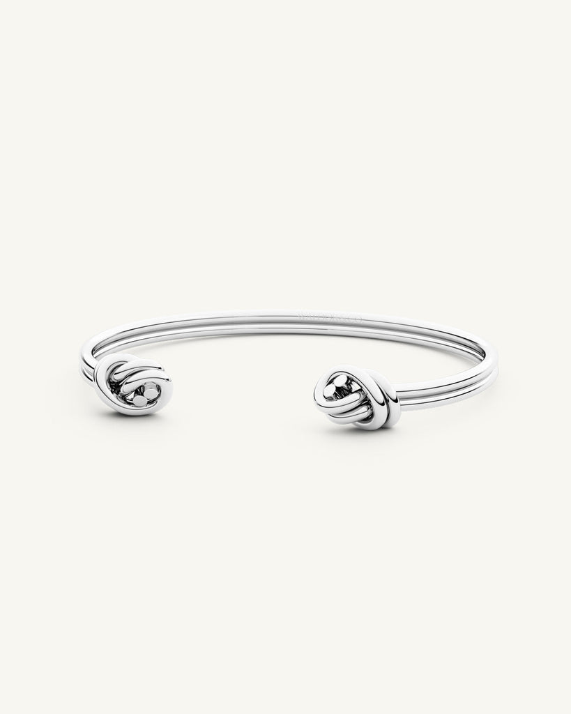 Dual Knot Silver Set