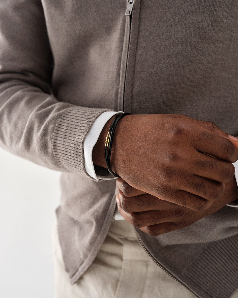 Dual Leather Bracelet