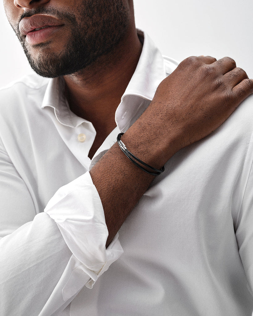 Dual Leather Bracelet