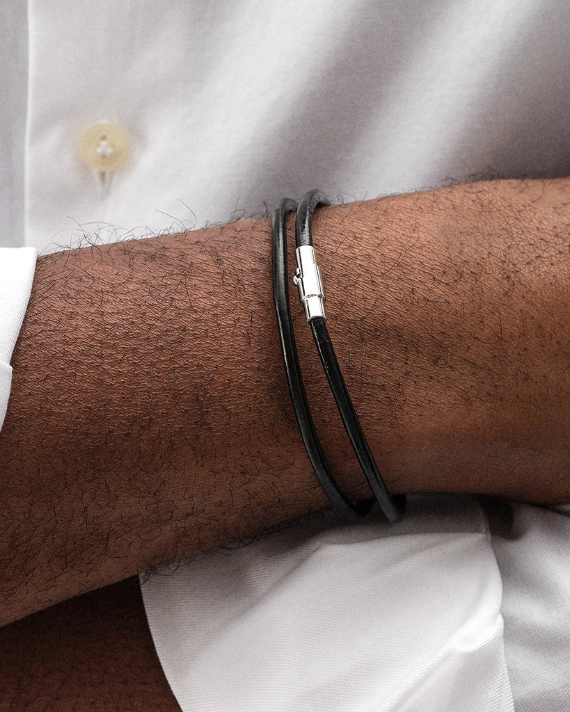 Dual Leather Bracelet