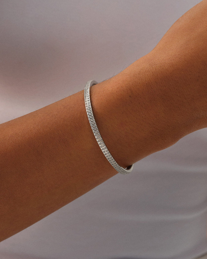 Pavè Bangle Polished