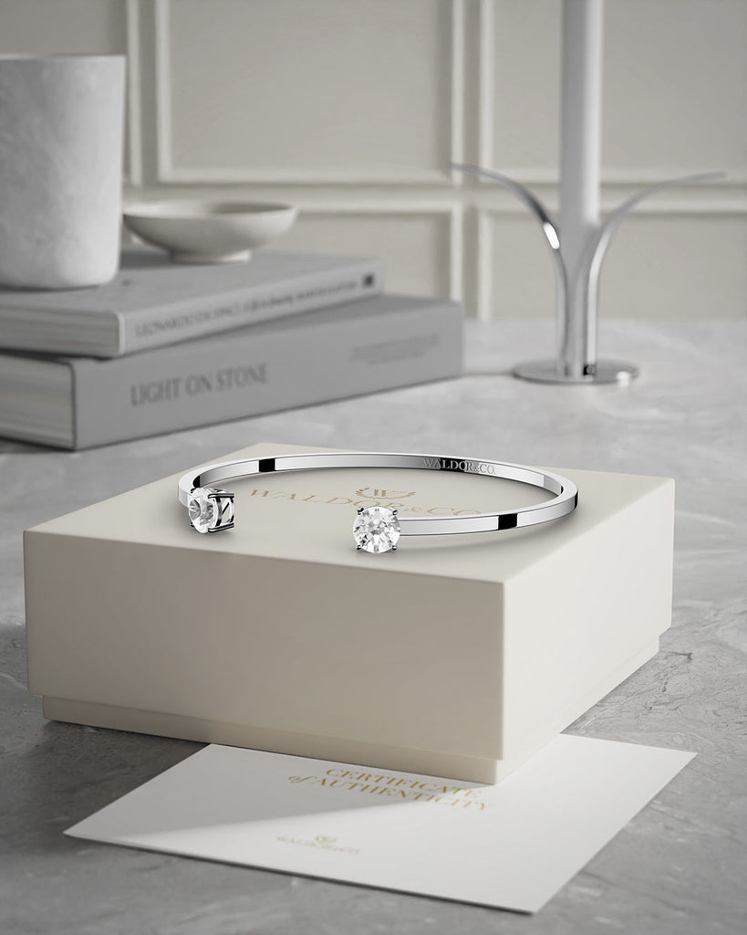 Zircon Bangle Polished