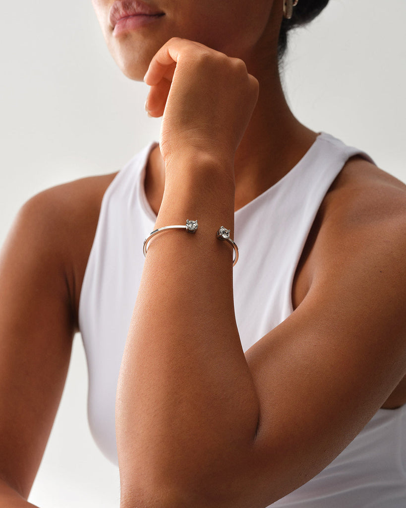 Zircon Bangle Polished