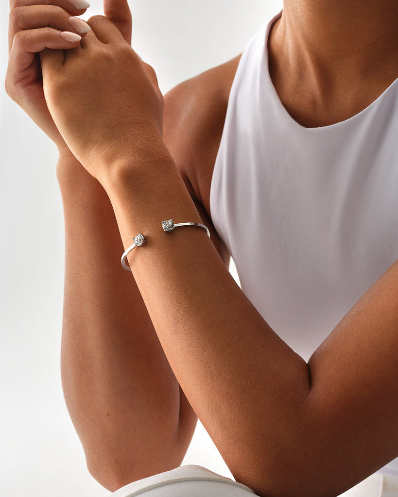 Zircon Bangle Polished